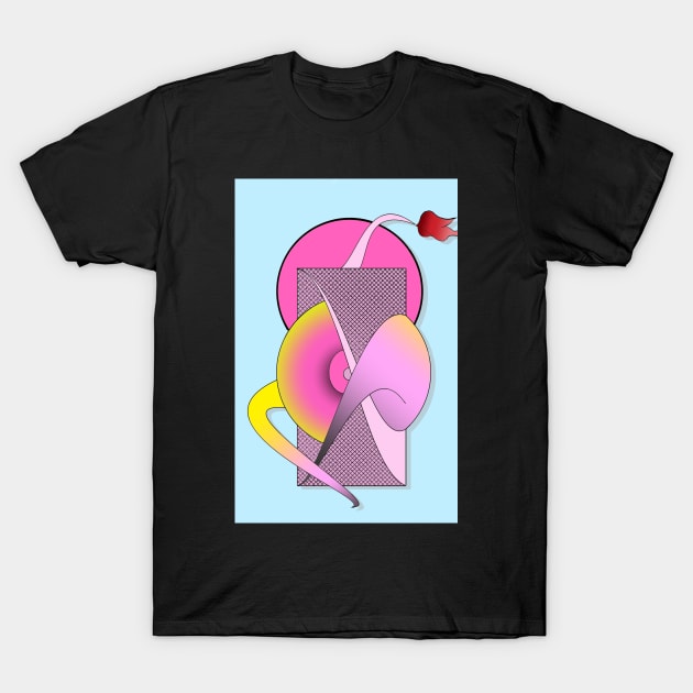 Abstract Dancer T-Shirt by IcarusPoe